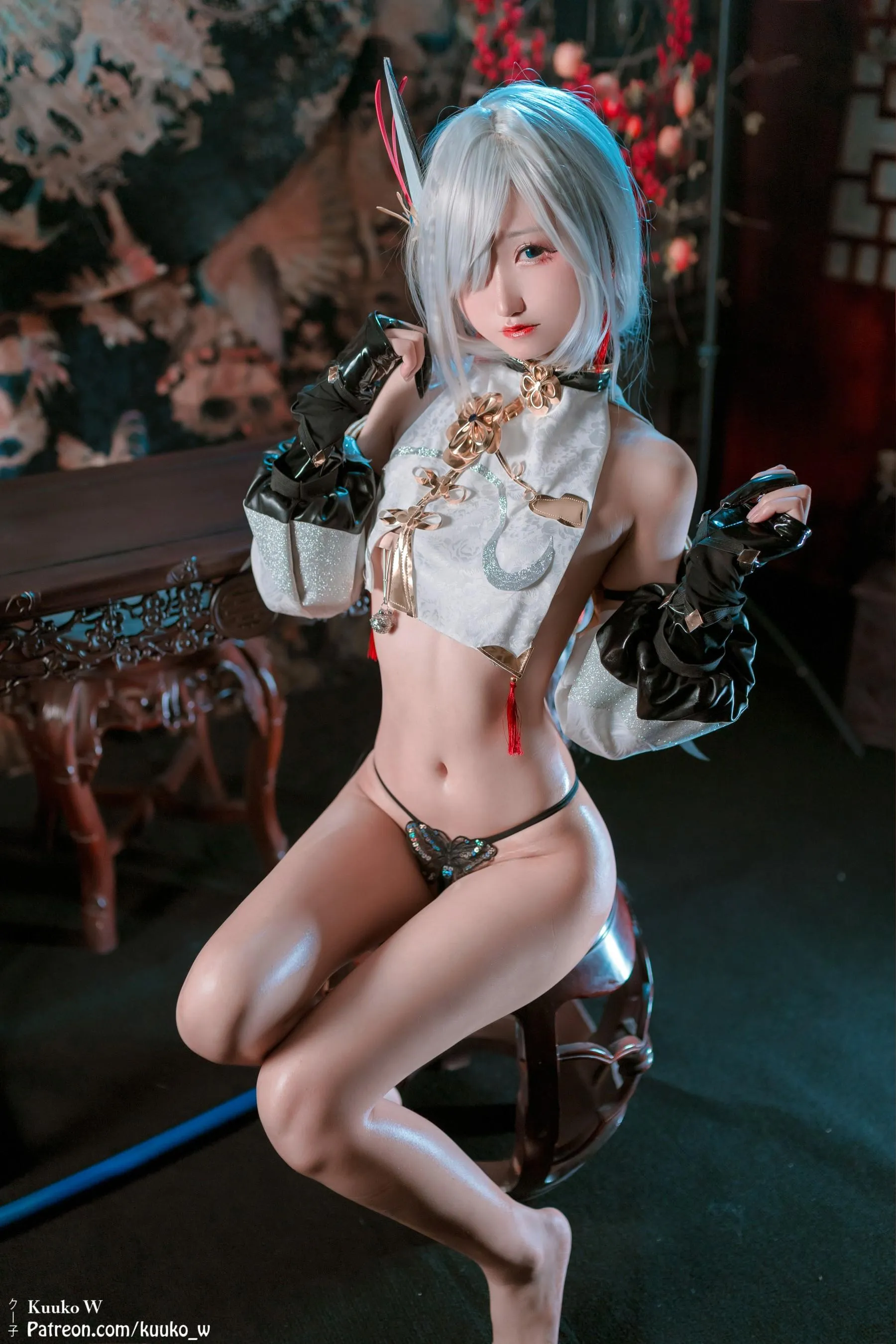 Kuuko W – NO.53 Shenhe Genshin Impact [49P]插图6